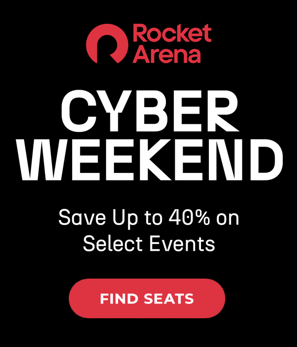 Cyber Weekend - Save Up to 40% on Select Events