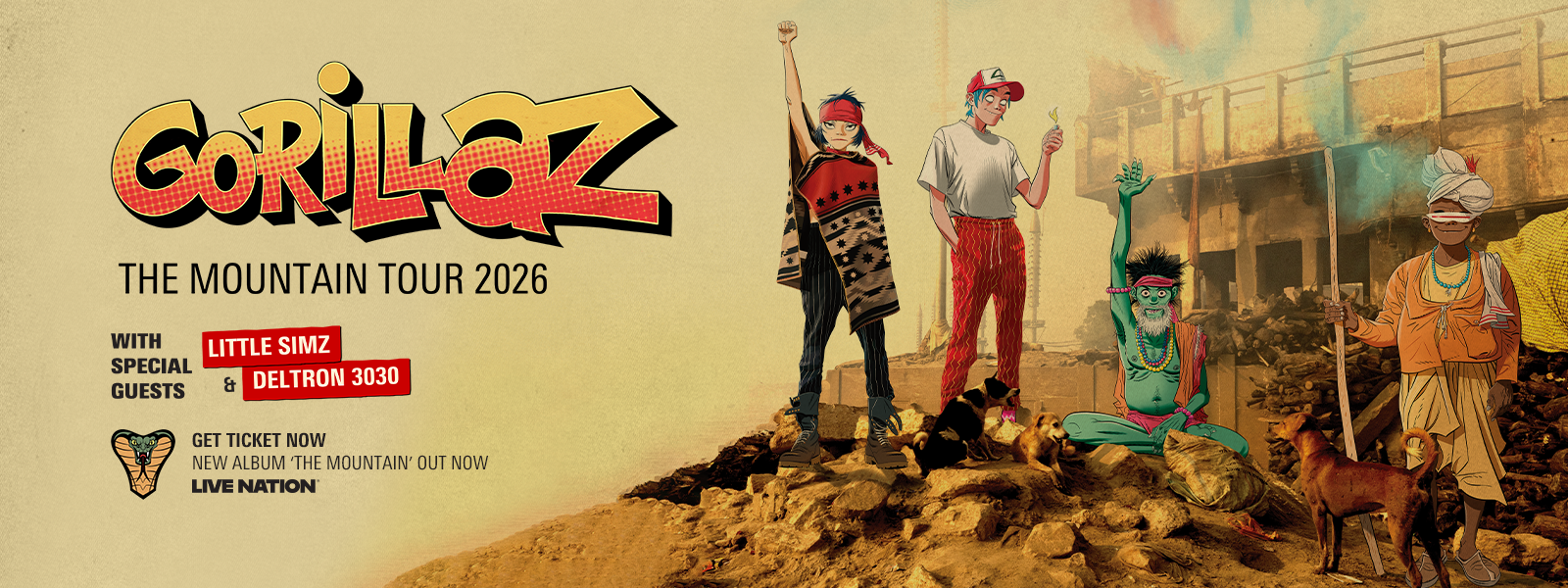 Gorillaz: The Mountain Tour