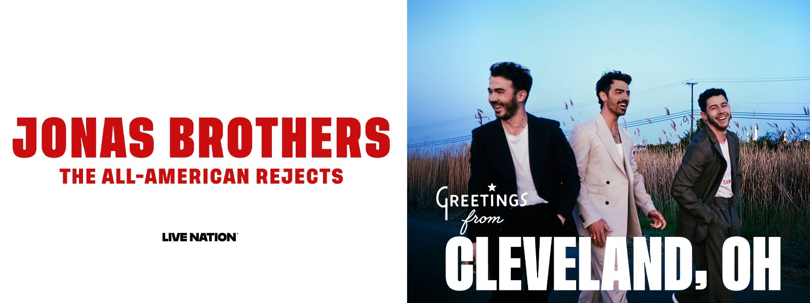 JONAS BROTHERS: JONAS20 GREETINGS FROM CLEVELAND, OHIO