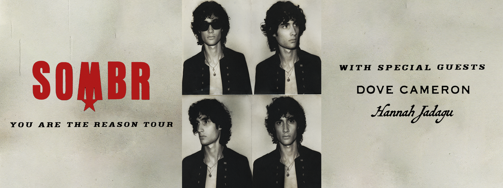 SOMBR: You Are The Reason Tour