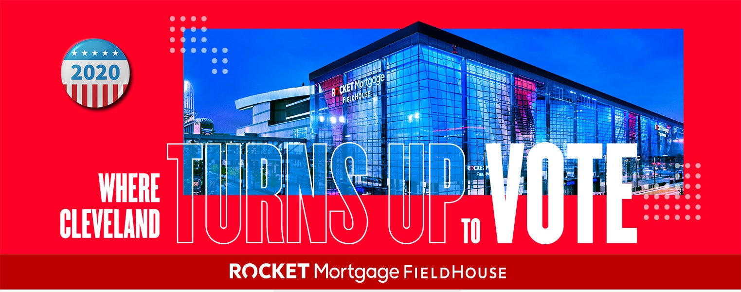 Turn Up to Vote at Rocket Arena